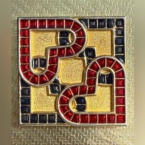 Princess Marcella Borghese Vintage Miniature Art Deco Mirror!  See Description!